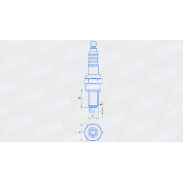 Свечи  дв УМЗ А-275 (Finwhale) FS41 Hundai, Kia 2.7 3.0 3.5 (шт)