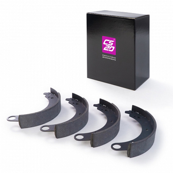 Тормозные колодки зад.  2410 короткие ком-т 4шт ORIGINAL+ CS20