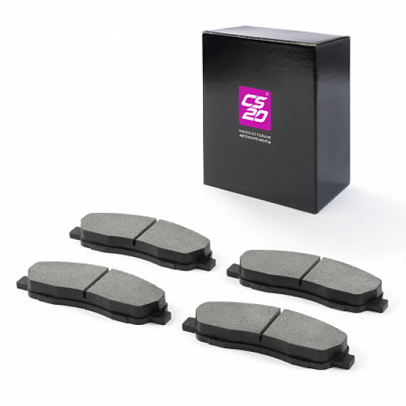 Тормозные колодки зад. -3302, Next без датчика ком-т 4шт ORIGINAL+ CS20