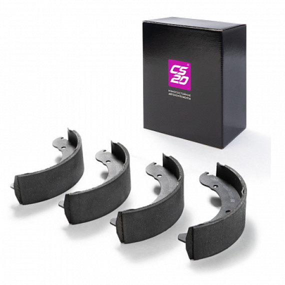 Тормозные колодки зад. -3302, Н/О ком-т 4шт ORIGINAL+ CS20