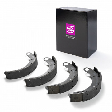 Тормозные колодки зад. УАЗ 3163, клепанные, до 2014 г.в ком-т 4шт ORIGINAL+ CS20