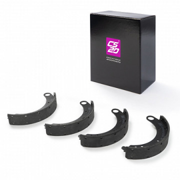 Тормозные колодки зад. УАЗ 3163, клепанные, с 2014 г.в ком-т 4шт ORIGINAL+ CS20
