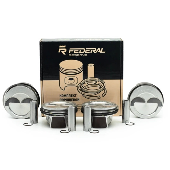 Поршень -21116 Granta ф 82,0 A в сб пальцы, кольца к-т (Federal Reserve) 8кл 1,6л безвтыковые
