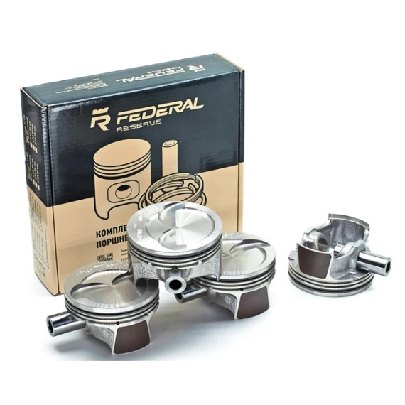Поршень -21116 Granta ф 82,0 B в сб пальцы, кольца к-т (Federal Reserve) 8кл 1,6л безвтыковые