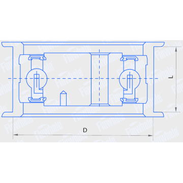 Ролик опорный -2112 16кл (Finwhale)