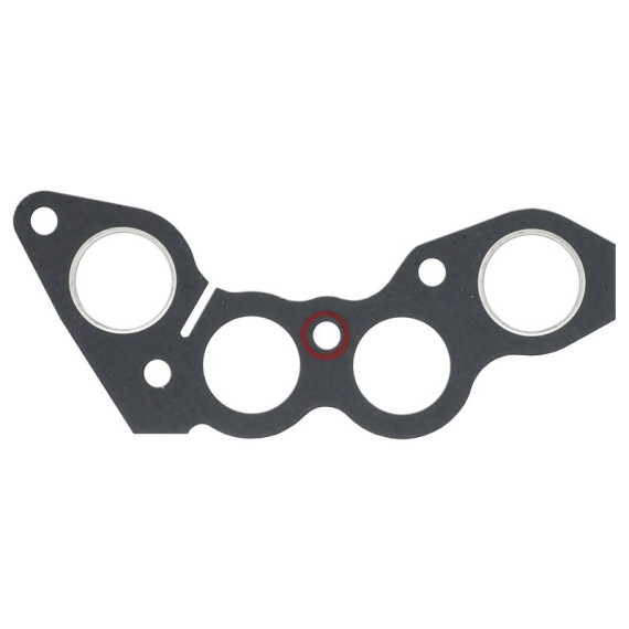 Прокладка коллектора -2101-07 (Квадратис) (ТСМ 1,4 мм герметик)