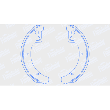 Колодка торм зад -2108 (Finwhale) VR 318