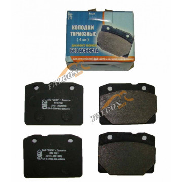 Колодка торм перед -2101 (КА-2) к-т
