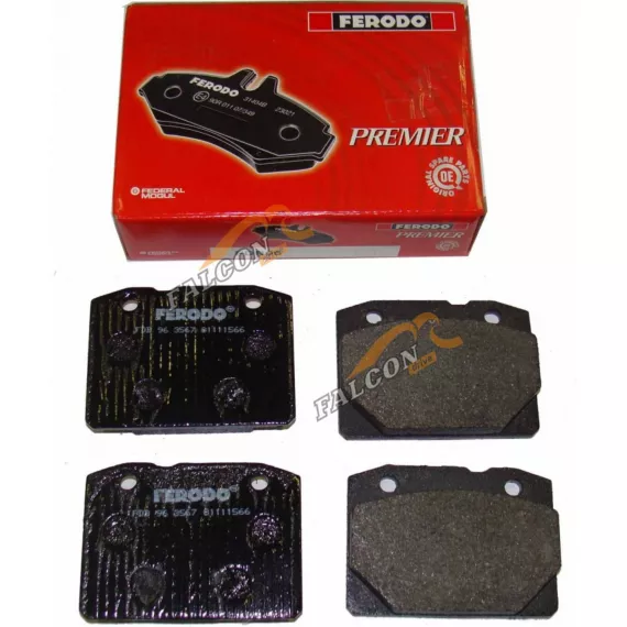 Колодка торм перед -2101 красные (FERODO) FDB96