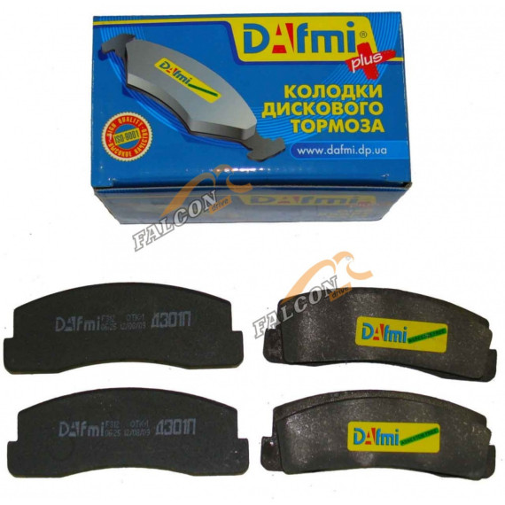 Колодка торм перед -2121 (DAFMI+) 301
