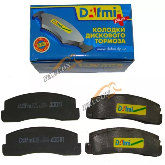 Колодка торм перед -2121 (DAFMI+) 301
