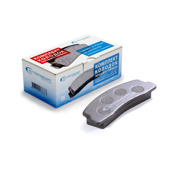 Колодка торм перед -2121 (АВТОСТАНДАРТ) 2121-3501080