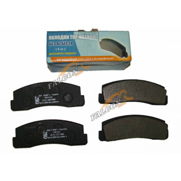 Колодка торм перед -2121 (КА-2) к-т