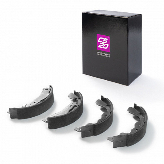 Тормозные колодки зад. Ларгус ком-т 4шт ORIGINAL+ CS20