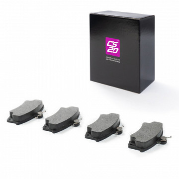 Тормозные колодки перед. 2110 ком-т 4шт ORIGINAL+ CS20