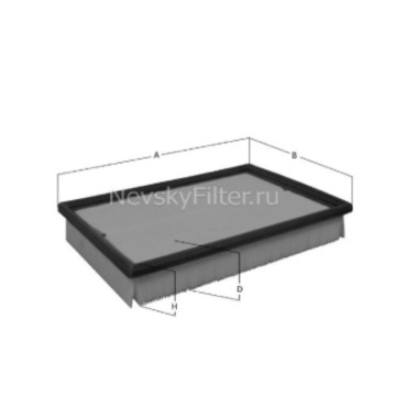 Фильтр воздушный  инжектор с сеткой (в коробке) НЕВСКИЙ