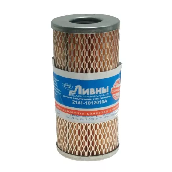 Фильтр масляный -402 (Ливны) Москвич (2141-1012010) вставка