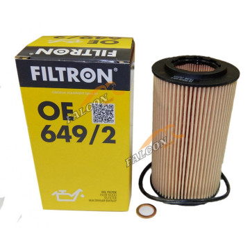Фильтр масляный (Filtron) OE649/2 MANN-FILTER HU7181Z, KNECHT/MAHLE OX153D2