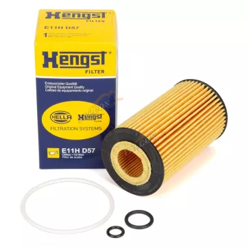 Фильтр масляный (Hengst) E11H D57 (HU 718/1 K) Audi, Ford, Jeep, Mersedes-Benz