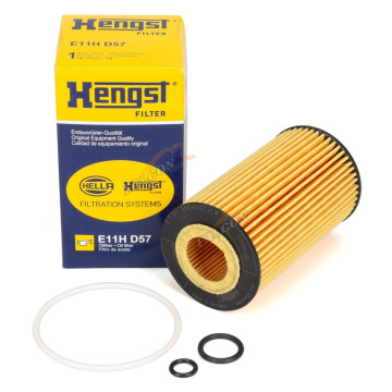 Фильтр масляный (Hengst) E11H D57 (HU 718/1 K) Audi, Ford, Jeep, Mersedes-Benz