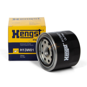 Фильтр масляный (Hengst) H13W01 (W 811/80) Hyundai Getz, Matrix, Santa Fe