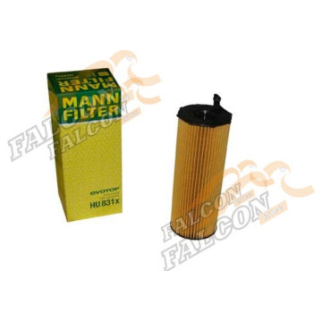 Фильтр масляный (MANN) HU 831x Audi A4, A5, A6, A8, VW Phaeton, Toureg