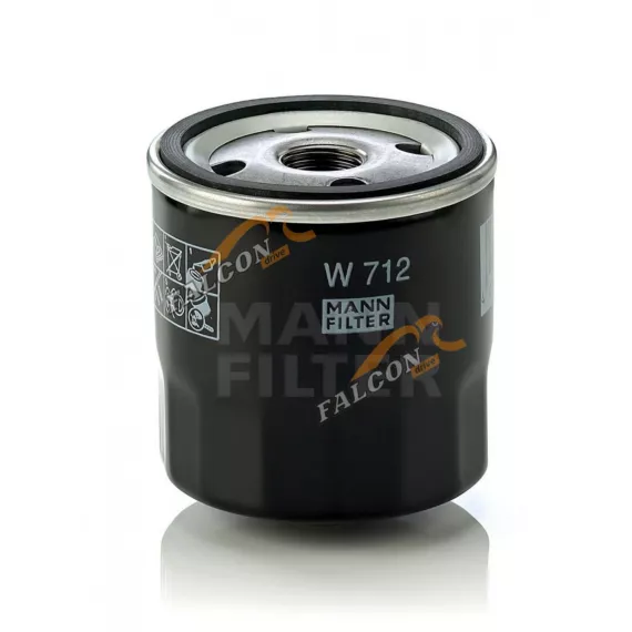 Фильтр масляный (MANN) W 712/95 (W 712/92) VAG