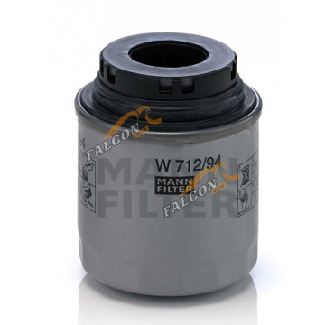 Фильтр масляный (MANN) W 712/94 (W 712/91) VAG, VW Polo Sedan