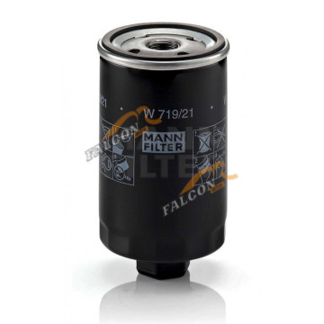 Фильтр масляный (MANN) W 719/21 VW Golf, Passat, Polo