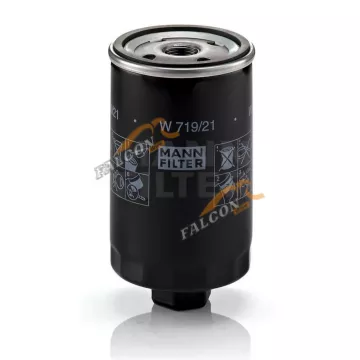Фильтр масляный (MANN) W 719/21 VW Golf, Passat, Polo