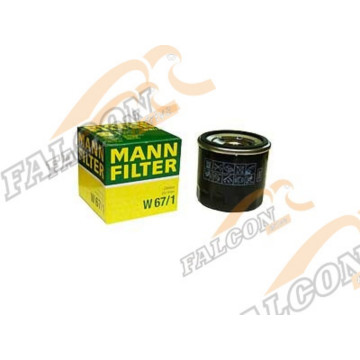 Фильтр масляный (MANN) W 811/80 Hyundai Getz, Matrix, Santa Fe