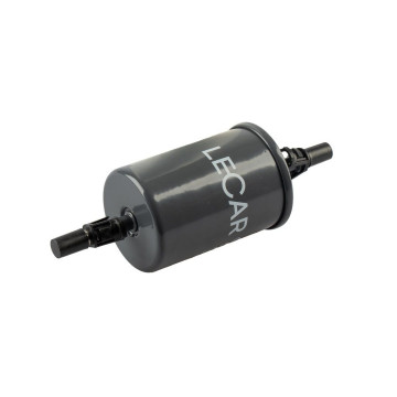 Фильтр топливный ВАЗ-2123 (LECAR) клипсы металл