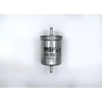 Фильтр топливный ГАЗ инж. (БИГ) GB306 AUDI,VW клипсы металл