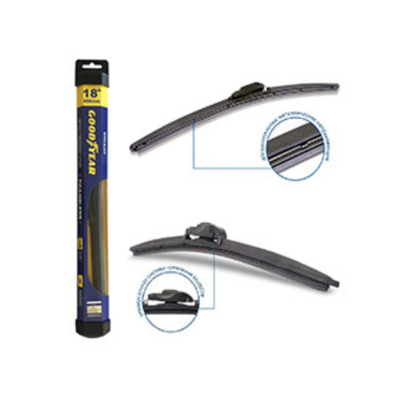 Щетка стеклоочистителя 21"/53 cм. бескаркасная GOODYEAR 1шт.