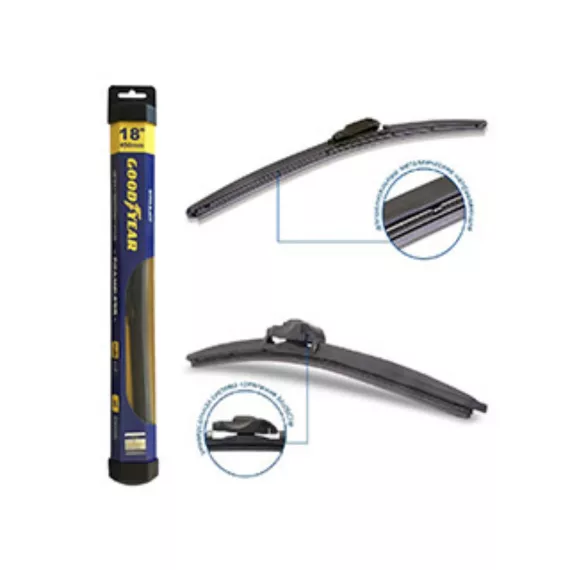 Щетка стеклоочистителя 21"/53 cм. бескаркасная GOODYEAR 1шт.
