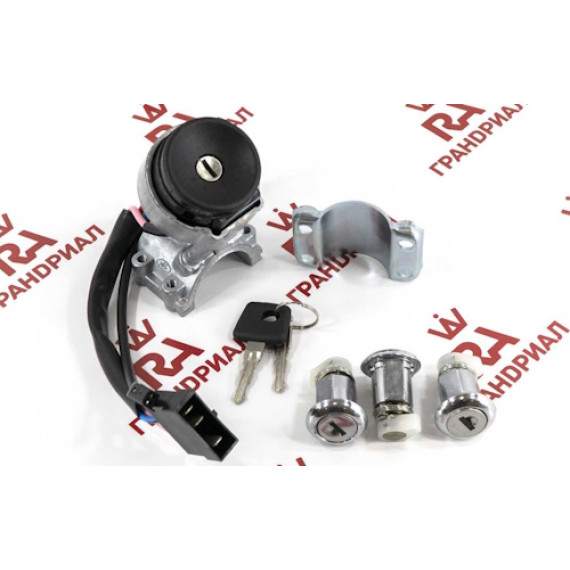 Замок зажигания -2170 Priora с личинками дверей к-т (Гранд Ри Ал)