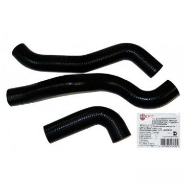 Патрубки рад -21082-15 инж (БРТ) к-т 3шт с углом