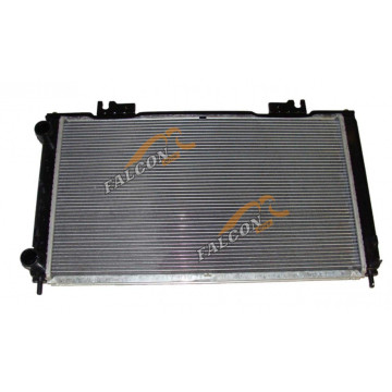 Радиатор охл -2170 Priora (ПРАМО) с конд алюм несборный "Halla"