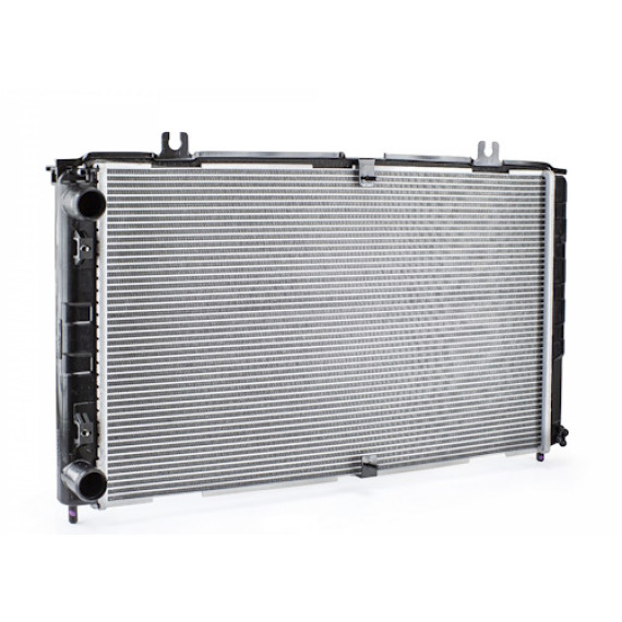 Радиатор охл -2172 Priora (ПРАМО) с конд алюм несборный "Panasonic"