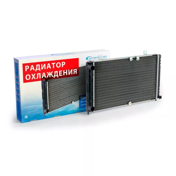 Радиатор охлаждения алюм. 1119 Калина 1,4 без конд. АВТОСТАНДАРТ
