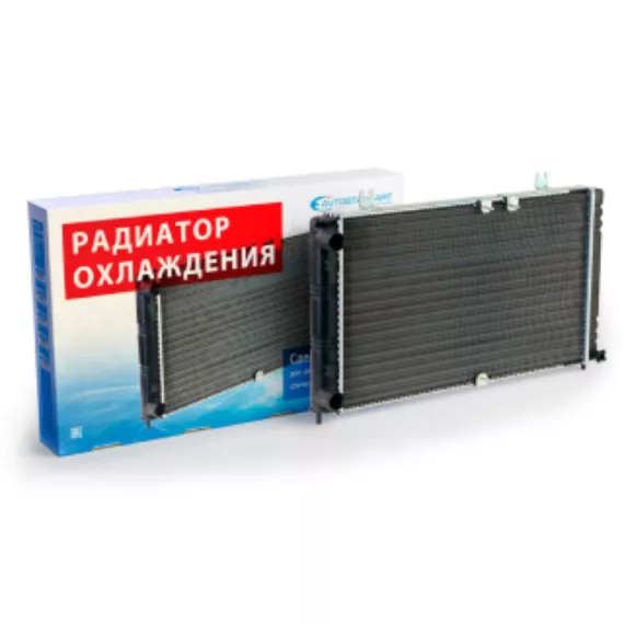 Радиатор охлаждения алюм. 2190 после 2016 г.с конд. МТ АВТОСТАНДАРТ