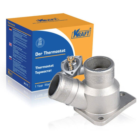 Термостат -1118 Kalina (KRAFT) крышка c т/э