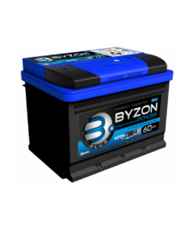 АКБ 6ст-60 PLUS (п.п.) 600 А BYZON