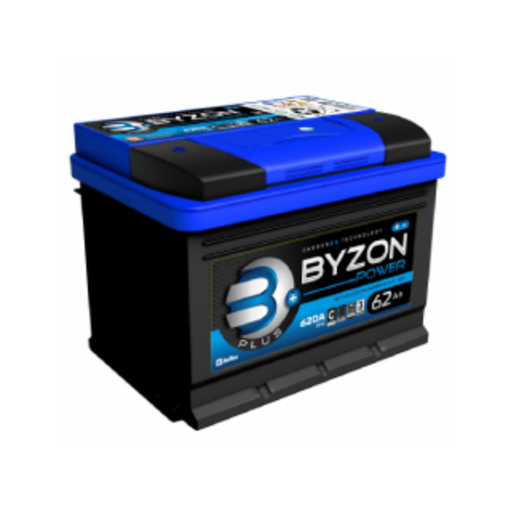 АКБ 6ст-62 PLUS (о.п.) 620 А BYZON