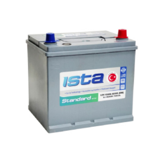АКБ 6ст-65 Standart Asia (о.п.) 650 А ISTA