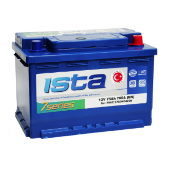 АКБ 6ст-75 7 Series (о.п.) 760 А ISTA
