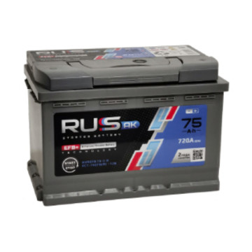АКБ 6ст-75 EFB (о.п.) 720 А RUSak