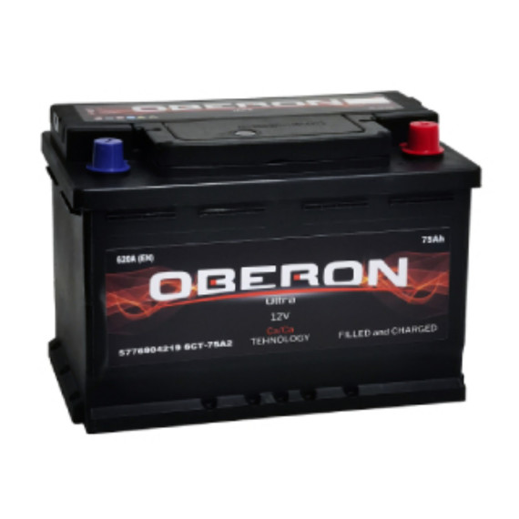 АКБ 6ст-75 Ultra (о.п.) 620 А OBERON