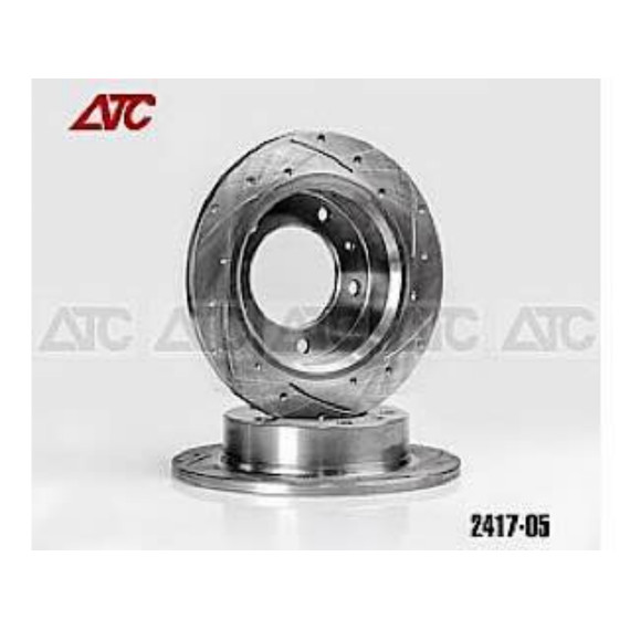 Диск тормозной передний 21214 Urban перфорация 18 отверстий 6 канавок АТС-SPORT АТС