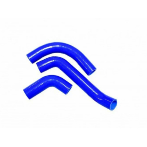Патрубки радиатора для автомобиля ГАЗ 3302 Бизнес с дв.УМЗ-4216 Евро4 силикон синий (комп.3 шт.)